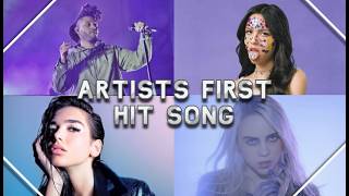 Artists First Hit Song
