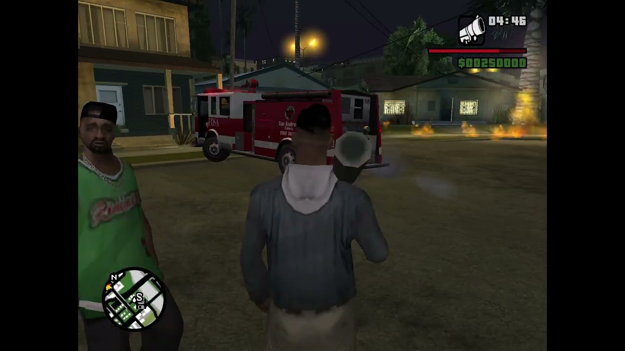 GTA  San Andreas  destroy all polis