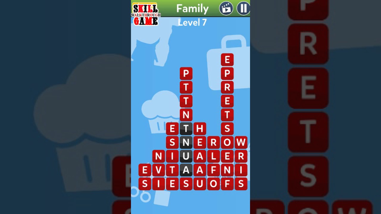 Words Crush Family Level 7 Walkthrough YouTube