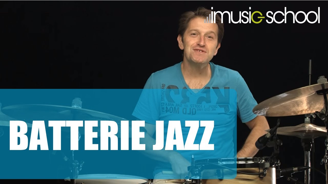 🥁 BATTERIE JAZZ - Cours en ligne avec FRANCK AGULHON sur imusic-school