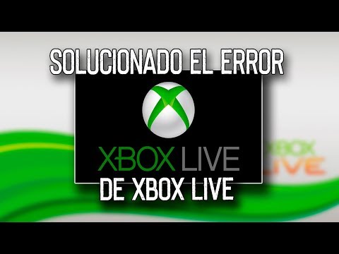 SOLUCIONADO EL ERROR DE XBOX LIVE  | Un nuevo error impide iniciar sesión en xbox live