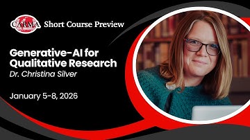 Generative-AI for Qualitative Research (Dr. Christina Silver)