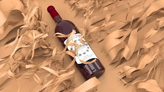 Tyflow Cloth Product Reveal (preview) - #3dsmax #tyflow #vray