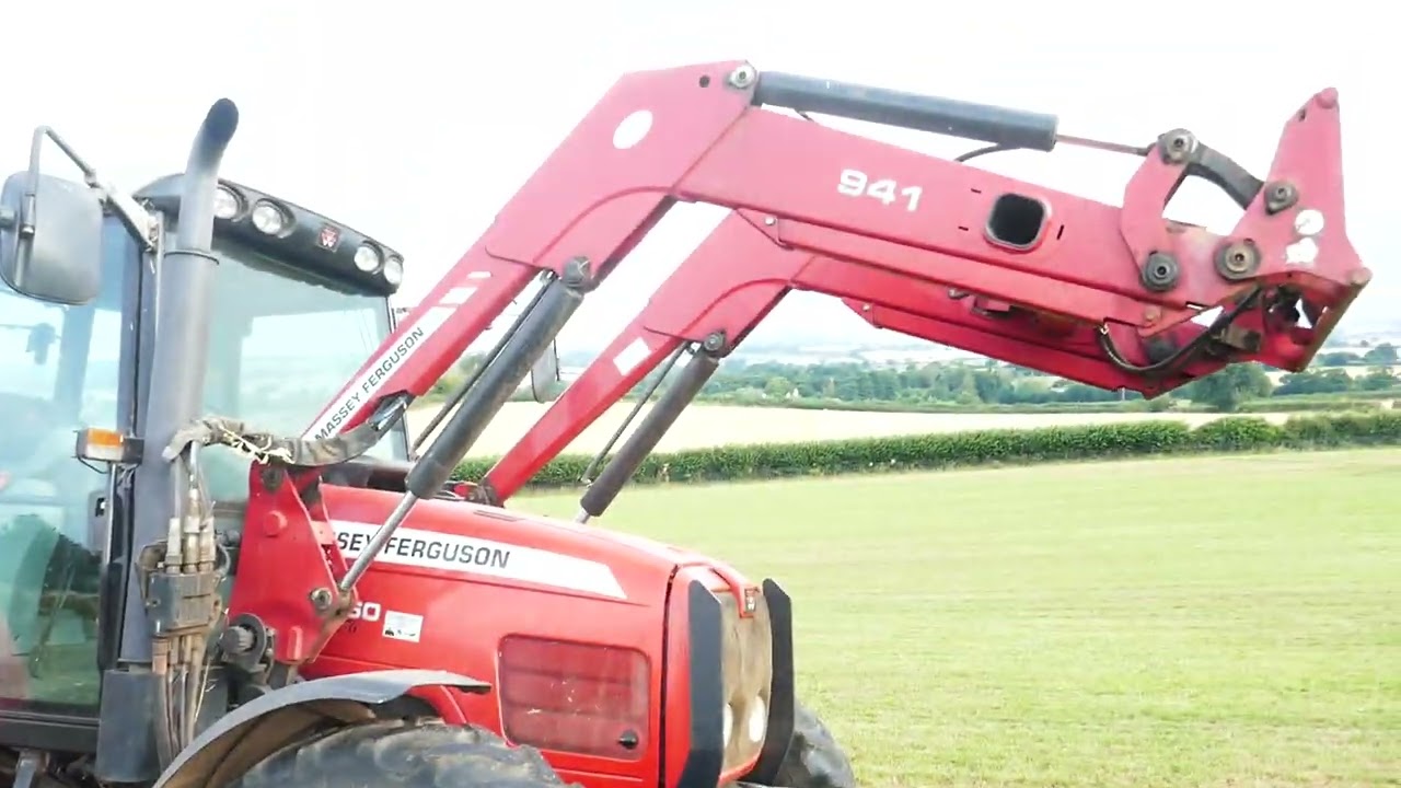 2008 MASSEY FERGUSON 6460 DYNA-6 TRACTOR