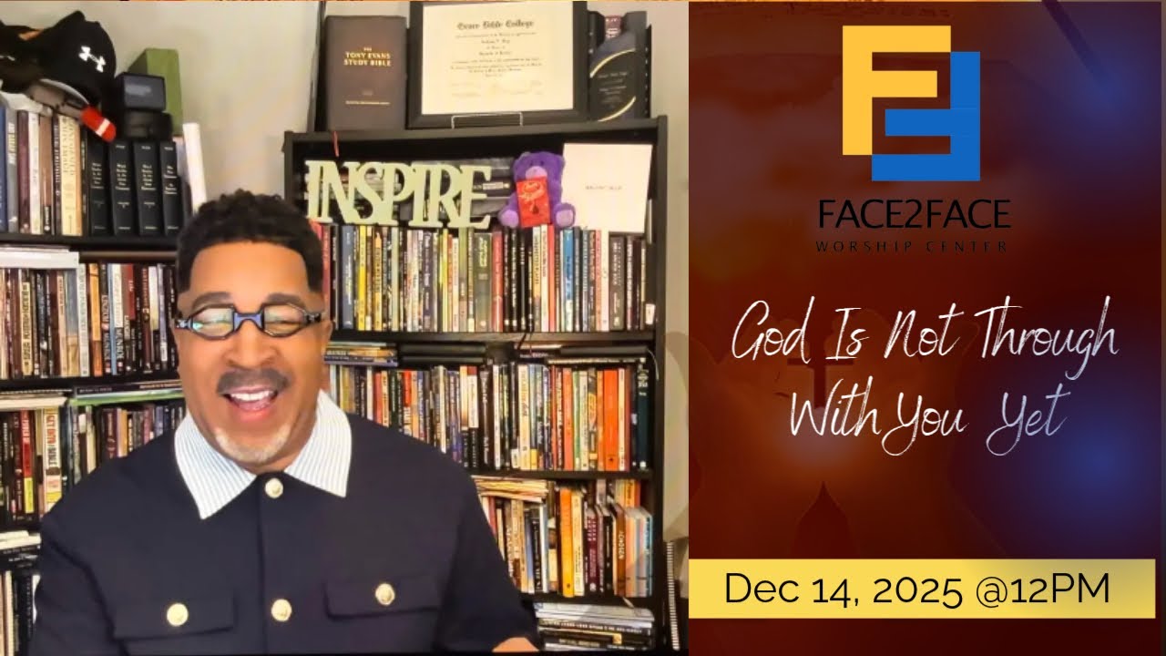 God Is Not through with you yet - pastor tony