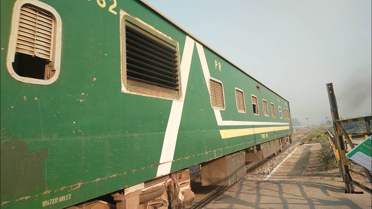 Power Plant Coach of Green Line Express is Attached With Mehar Express 