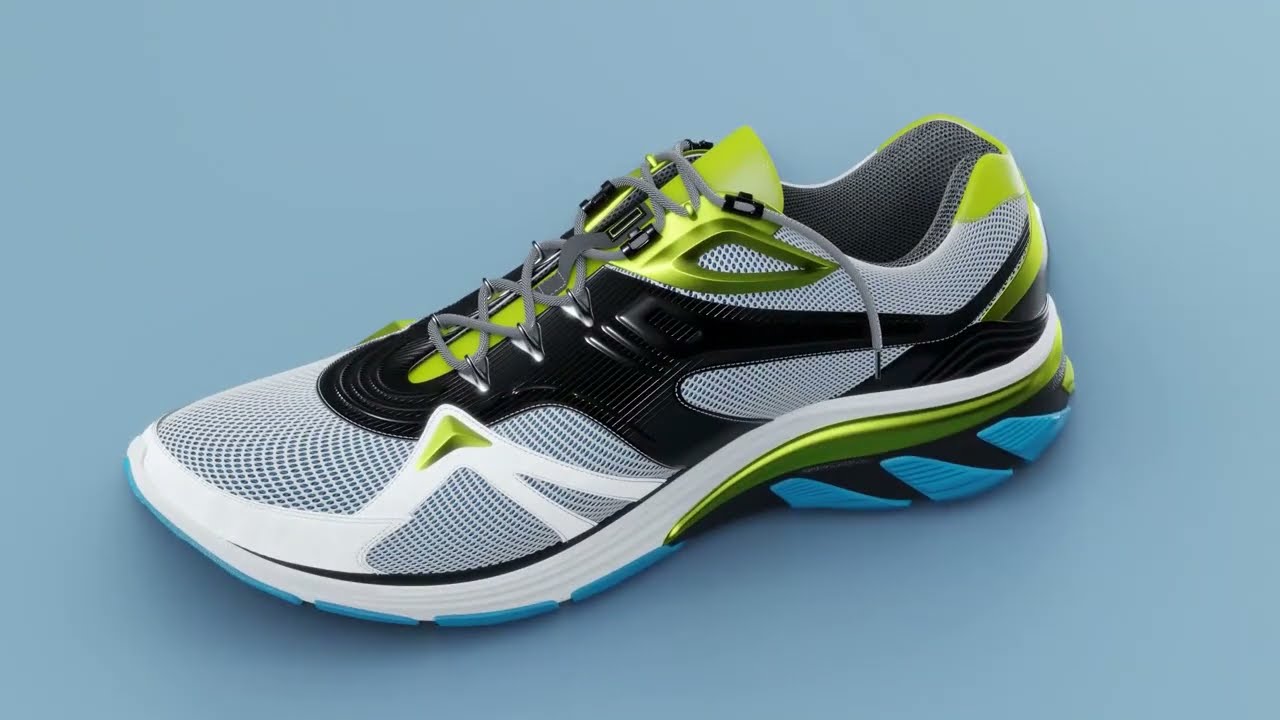 Concept 3D Shoe - Sepatu 3D - YouTube