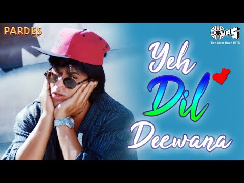 Yeh Dil Deewana | Sharukh Khan | Sonu Nigam, Shankar Mahadevan | 90's Hits | Pardes