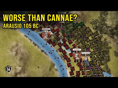Worse than Cannae? - Battle of Arausio, 105 BC - Cimbrian War Part 1