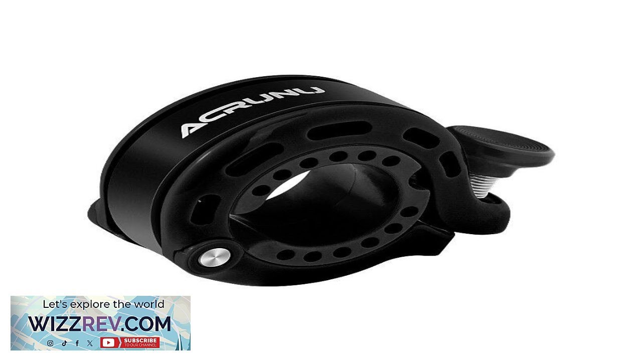 ACRUNU Bicycle Bell Invisible Cycling Safety Signal Warning Sound Loud and Clear Review