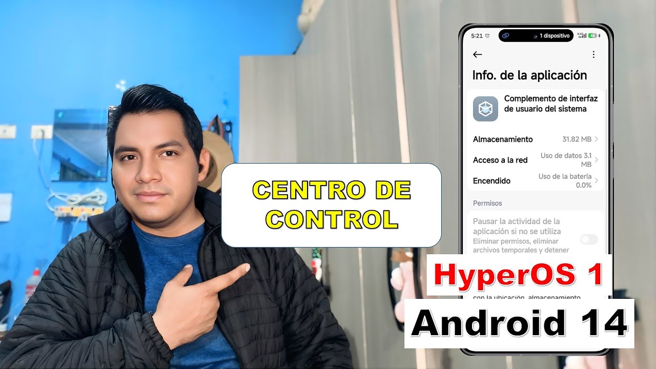 🚀¡LLEGÓ! CENTRO DE CONTROL PARA HYPEROS 1 Y ANDROID 14