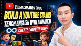 How to Build an Animated English Teaching YouTube Channel with AI