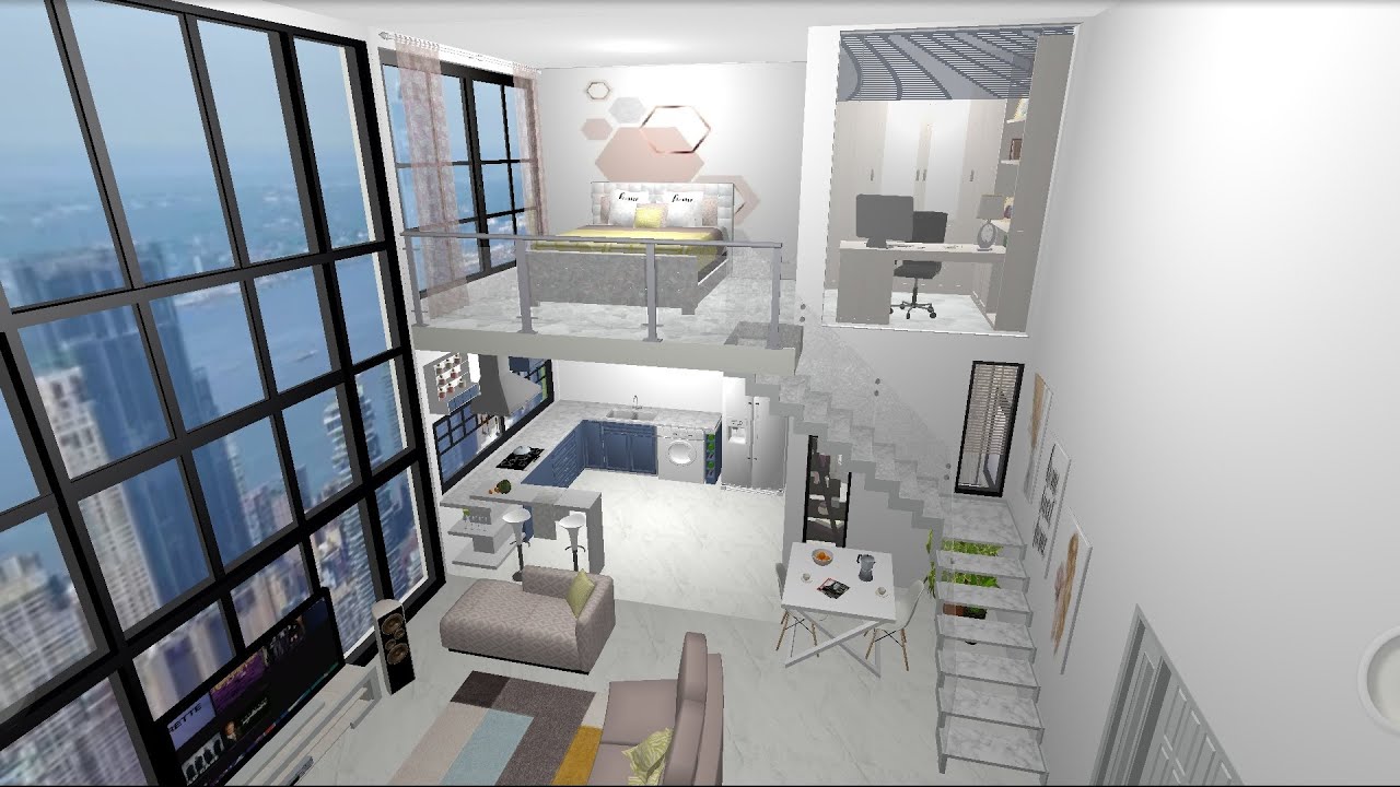 Luxurious Duplex apartment for rentals Home design 3D YouTube