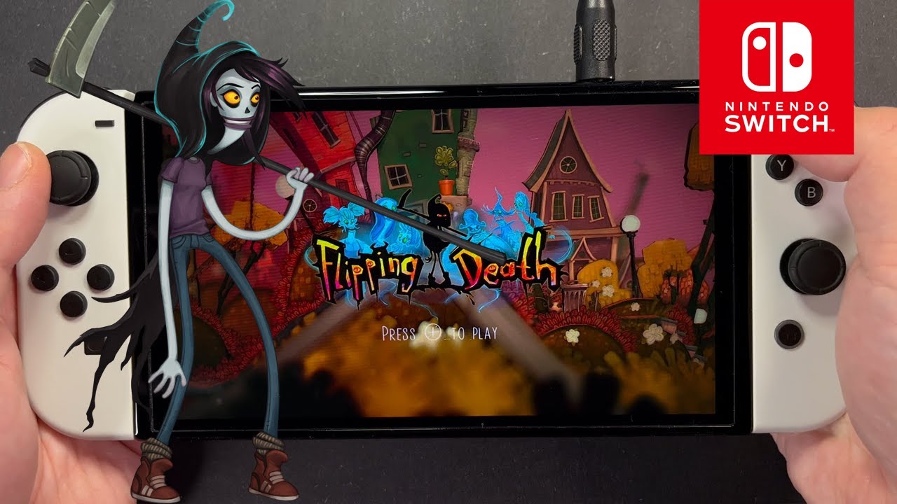 Flipping Death Quick Play on Nintendo Switch OLED (Handheld)