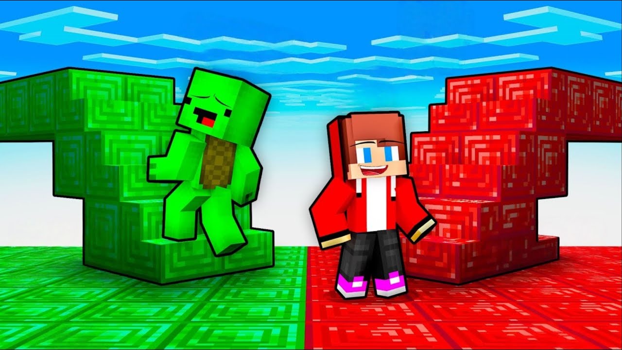 我的世界：红宝石楼梯和绿宝石楼梯，杰杰麦琪会如何选择？