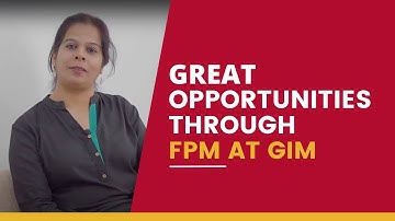 Wide range of opportunities through Fellow Programme in Management