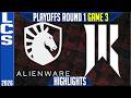 TLAW vs SR Highlights Game 3 | LCS Spring 2026 Playoffs | Team Liquid vs Shopify Rebellion G3
