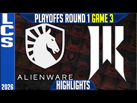 TLAW vs SR Highlights Game 3 | LCS Spring 2026 Playoffs | Team Liquid vs Shopify Rebellion G3