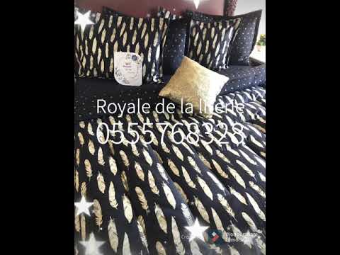 Couette Noir La Plume كوات الريشة الذهبية