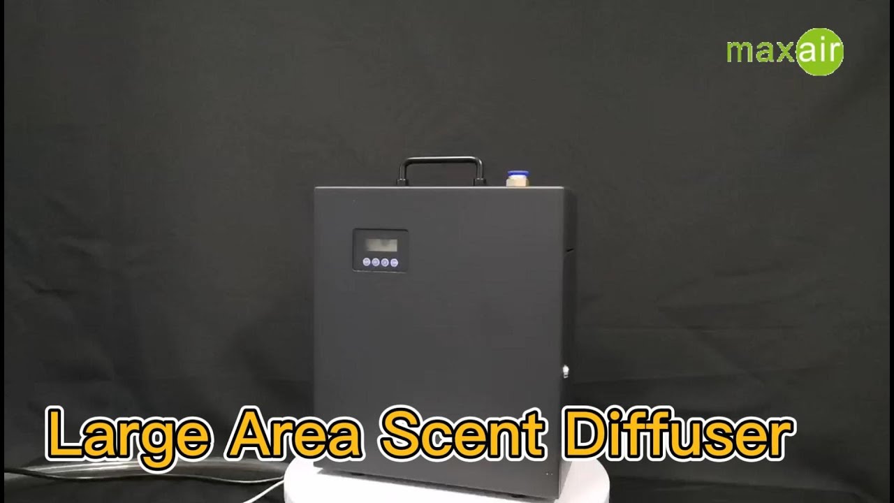 Black Large Area Scent Diffuser HVAC Density Adjustable Intelligent ...