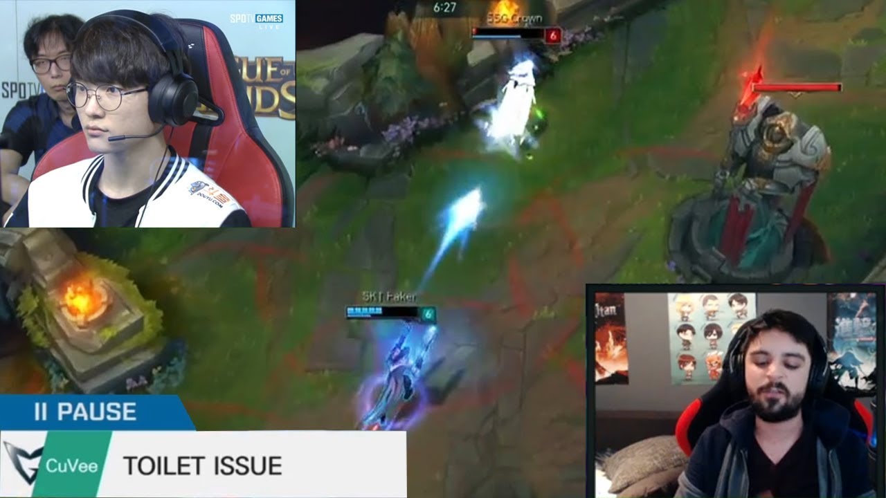 Faker 1v1 Crown OUTPLAY | Shaclone Caught FLAMING | LCK "Toilet Issue"