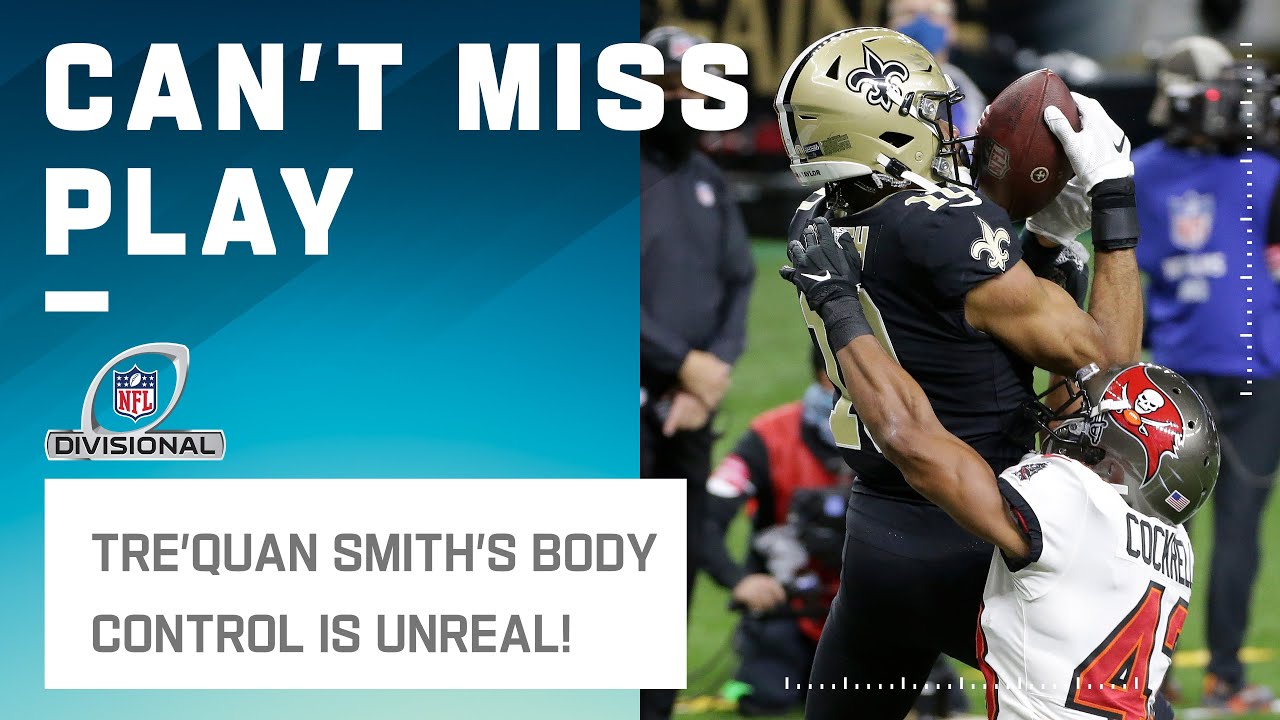 Tre'Quan Smith Pirouettes for Terrific Toe-Tapping TD