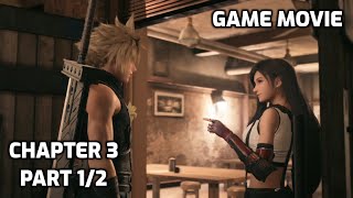 Final Fantasy 7 Remake Chapter 3 part 1/2 Game Movie Cutscenes