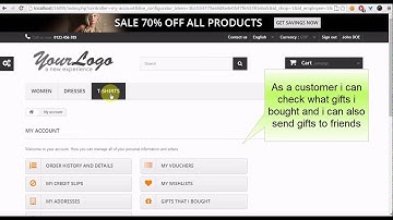How to send gift card to friend PrestaShop 1.6 1.5 1.4