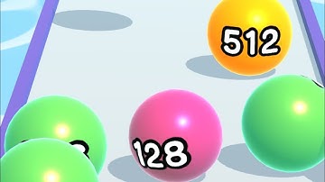 Ball run 2048 - All Levels Gameplay Android iOS 6