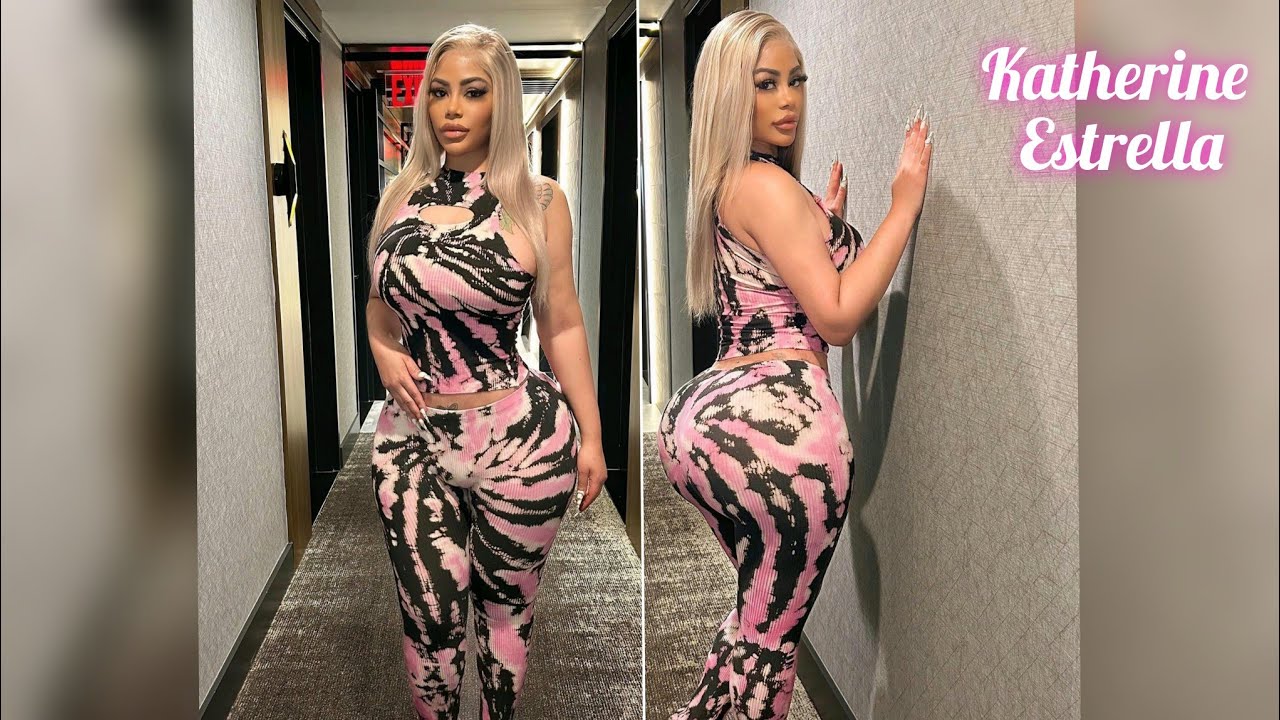 Katherine Estrella Curvy Model from Dominican republic Social Media
