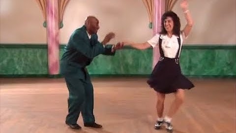 Lindy Hop Swingout with Swivels Lesson with Frankie Manning and Erin Stevens