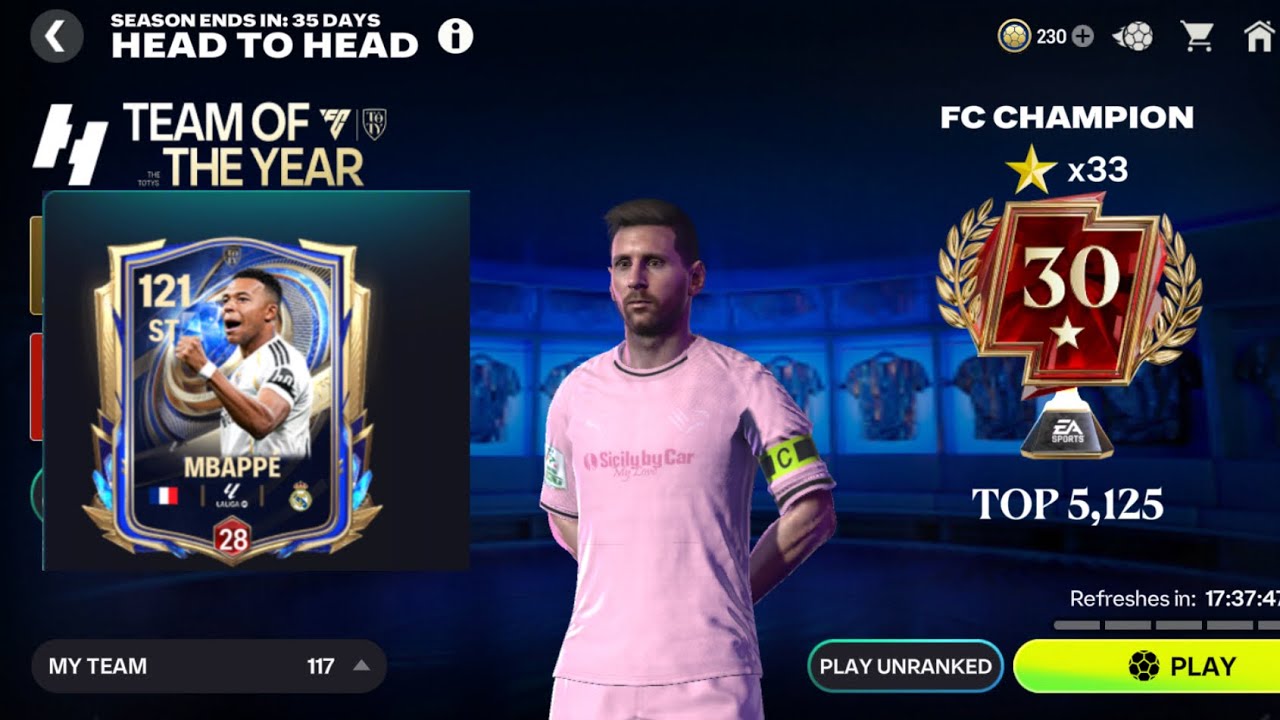 FC MOBILE HEAD TO HEAD GAMEPLAY #25 | ROAD TO 100 ⭐️