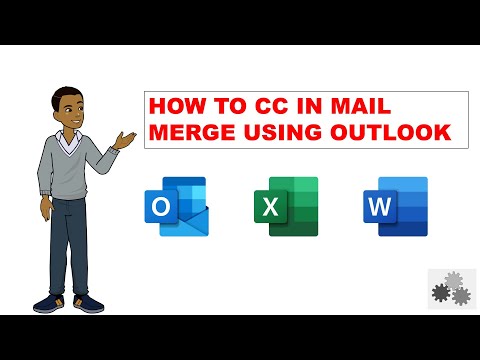 How To Cc In Mail Merge Using Outlook