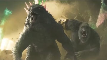 Hollow Earth Fight (no background music) - Godzilla x Kong: The New Empire