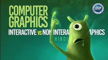Computer Graphics Lec 01 Mod 03 Interactive Vs non Interactive Graphics NTA NET in Hindi