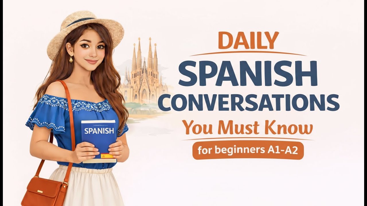 Spanish for Beginners: Daily Conversations You Must Know (A1–A2) - YouTube