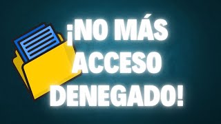 Soluciona “Acceso Denegado” al Borrar Carpetas desde CMD 🛑💻 ¡Bórralas Sin Errores!