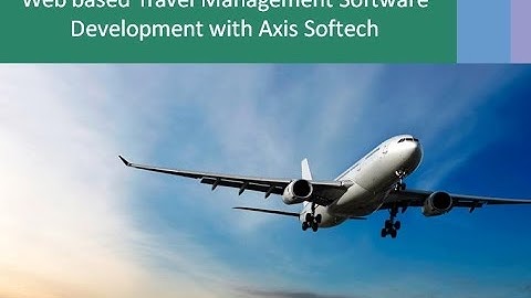 Travel Management Software Development with Axis Softech