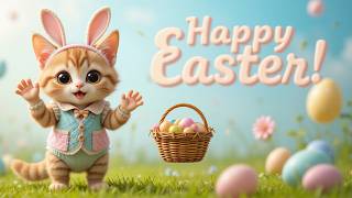 🐱🌸 Tiny Cat's Easter Adventure! 🐣🐰 | Cute & Funny Holiday Celebration!