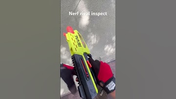 Nerf rival weapon inspect animation (mercury) #nerf #nerfgun #animation #cool #rival