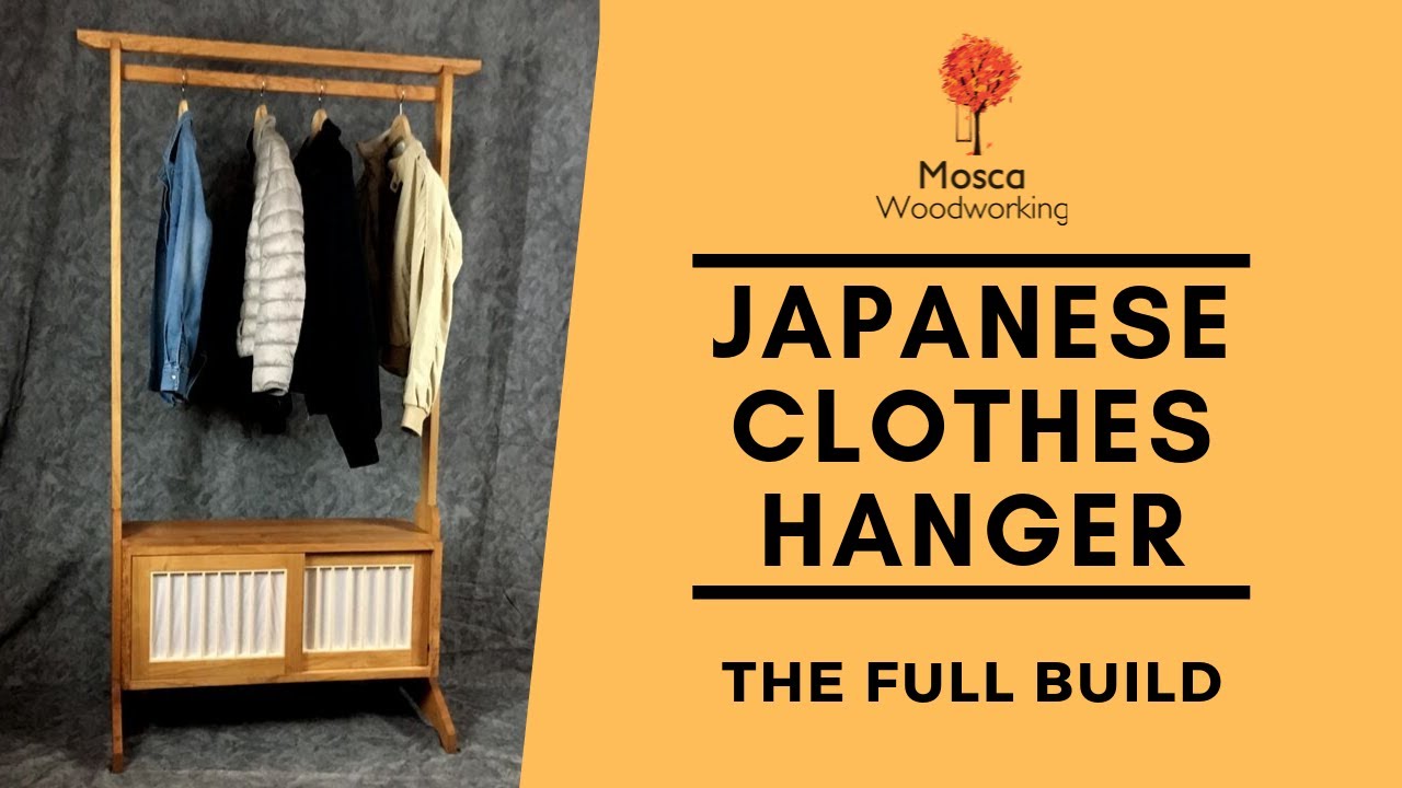 A JAPANESE CLOTH RACK: THE FULL BUILD - YouTube