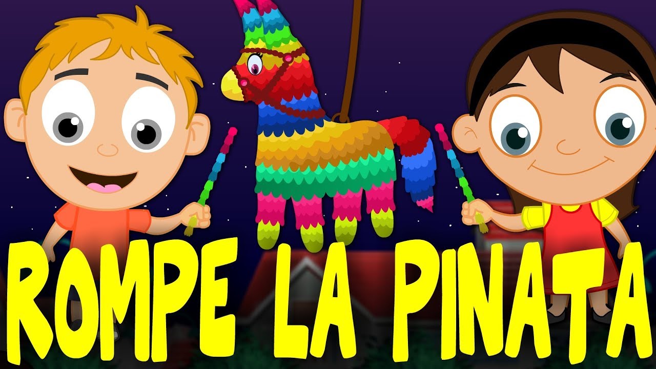 Sund og rask At placere Beskrive Rompe la piñata - Canción para romper la piñata - YouTube
