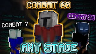 How to grind COMBAT XP at *ANY STAGE* easily! - Hypixel Skyblock