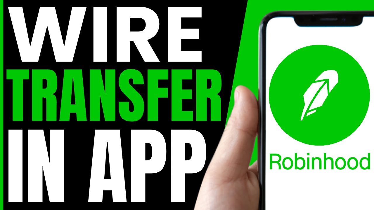 How To WIRE TRANSFER To Robinhood Account (QUICK & EASY) 2026