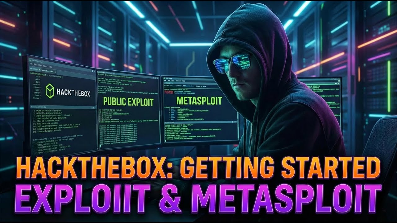 HackTheBox Getting Started | Public Exploit & Metasploit Exploitation 🕷 ...