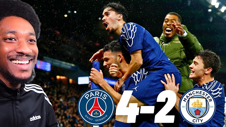 MAN CITY IS DONE FOR!!! PSG CRAZY COMEBACK 🔥 | PSG 4-2 Man City LIVE Reaction!
