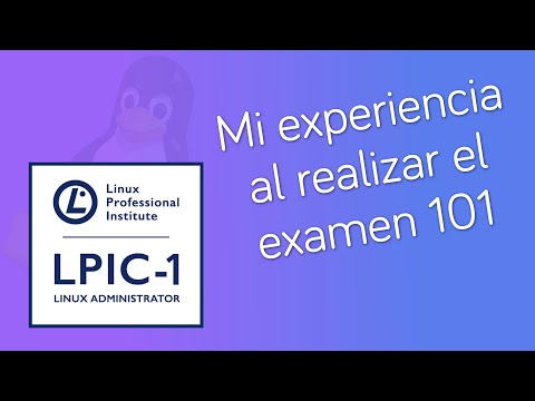 My experience with the LPIC-1 101 certification exam (in Spanish)