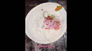 मस्त Special Cheese Dosa 😍 | indian street food | masala dosa recipe | dosa recipe | asmr