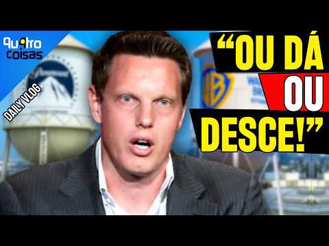 Spoiled brat: CEO threatens to remove Paramount from California if he can't buy Warner, revealing...