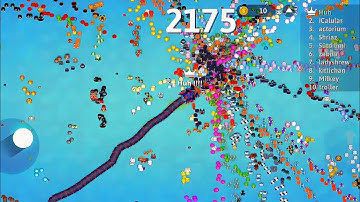 Snake io modmenu gameplay #290 i see huge score